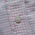 Chemises imprimées légères 100% coton à manches longues pour hommes
